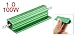Chassis Mounted 100 Watt 1 Ohm Aluminum Case Wirewound Resistor