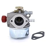 NIMTEK Carburetor for Tecumseh 640135A Pressure Washer Snowthrower OH195XA 5.5HP Carb