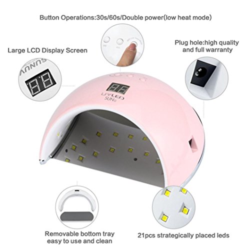 Baomabao Nail Dryer SUNUV 48W Sun6 Smart 2.0 LED UV Nail Lamp Led Nail Light