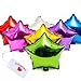 Zebratown 50pcs/lot Star Shape Metallic Color 18 Inch Foil Balloons for Wedding Decoration Plain Star Helium Air Mylar Ballon