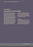 Image de Kulturpolitik als Strukturpolitik?: Konzepte und Strategien deutscher und italienischer Kulturpolitik im Vergleich (Studien zur Kulturpolitik. Cultura