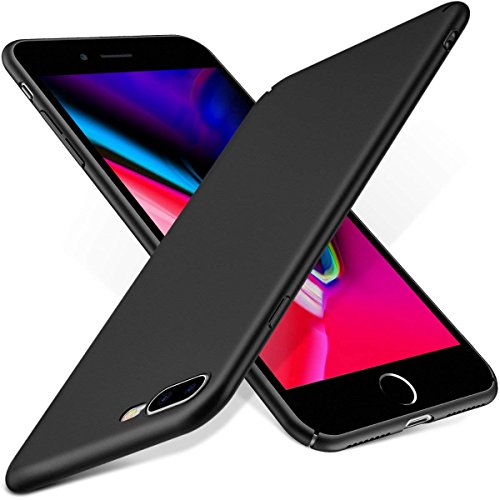 iPhone 8 Plus Case, iPhone 7 Plus Case,Casgen Slim Fit Shell Hard Ultra Thin Mobile Phone Cover Case with Non Slip Matte Surface for Apple iPhone 8 Plus/7Plus