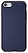 Diztronic Matte Blue iPhone 7 Case/iPhone 8 Case, Full Matte Slim-Fit Flexible TPU Case for Apple iPhone 7 & 8 (Matte Dark Blue)