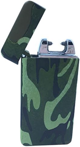 DISIANI Single Arc Electronic USB Lighter - FASTER - STRONGER - SAFER - Rechargeable Wind-Proof & Flameless, Cigarette Lighter, USB Cable, Gift Box