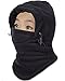 Children's Kids Balaclava Outdoor Hats Winter Warm Face Cover Cap (Black)