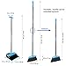 Homemaxs Broom and Dustpan Set, [Newest 2019] Long Handle Broom with Dustpan, Upright Dustpan with Upgrade Combo for Thorough Sweeping, Good Grip Dustpan and Lobby Broom for Pet Hair
