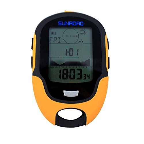 Emperor of Gadgets Â® Sunroad FR500 Multifunction LCD Digital Altimeter Barometer Compass Thermometer