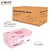 FWPP Breathable Earloop Disposable Face Masks Surgical Medical 50 pcs Romantic Pink