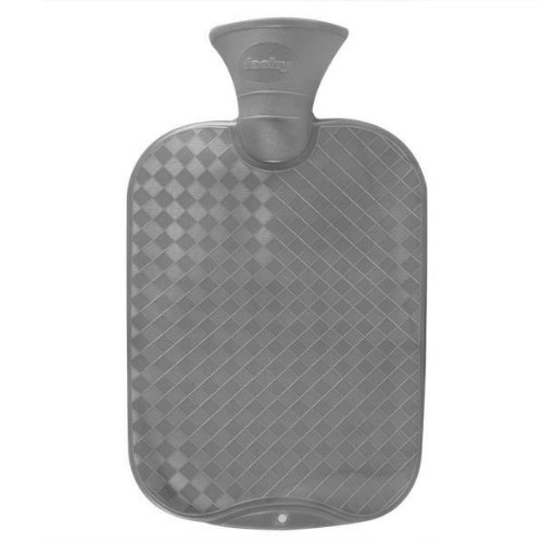 Classic-Cross-Hatched-Water-Bottle--Anthracite-2l-hot-water-bottle-by-Fashy