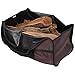 SC Lifestyle Premium Firewood Log Carrier - Wood Tote (Dark Brown)