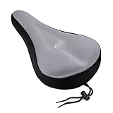 Bike Saddle Cover/Bike Seat Cover,ViMall Unisex Extra Comfortable Sillicone&Memory Foam Padded Soft Gel Relief Cycling Bicycle Bike Saddle Seat Cushion Pad Cover for Montain/Road Ride Race