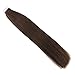 Promotion Hair Extensions Tape Hair Brown Color #4 Straight Unprocessed Remy Human Hair Soft and Silky Human Hair with Invisible Tape 50g/20pcs …