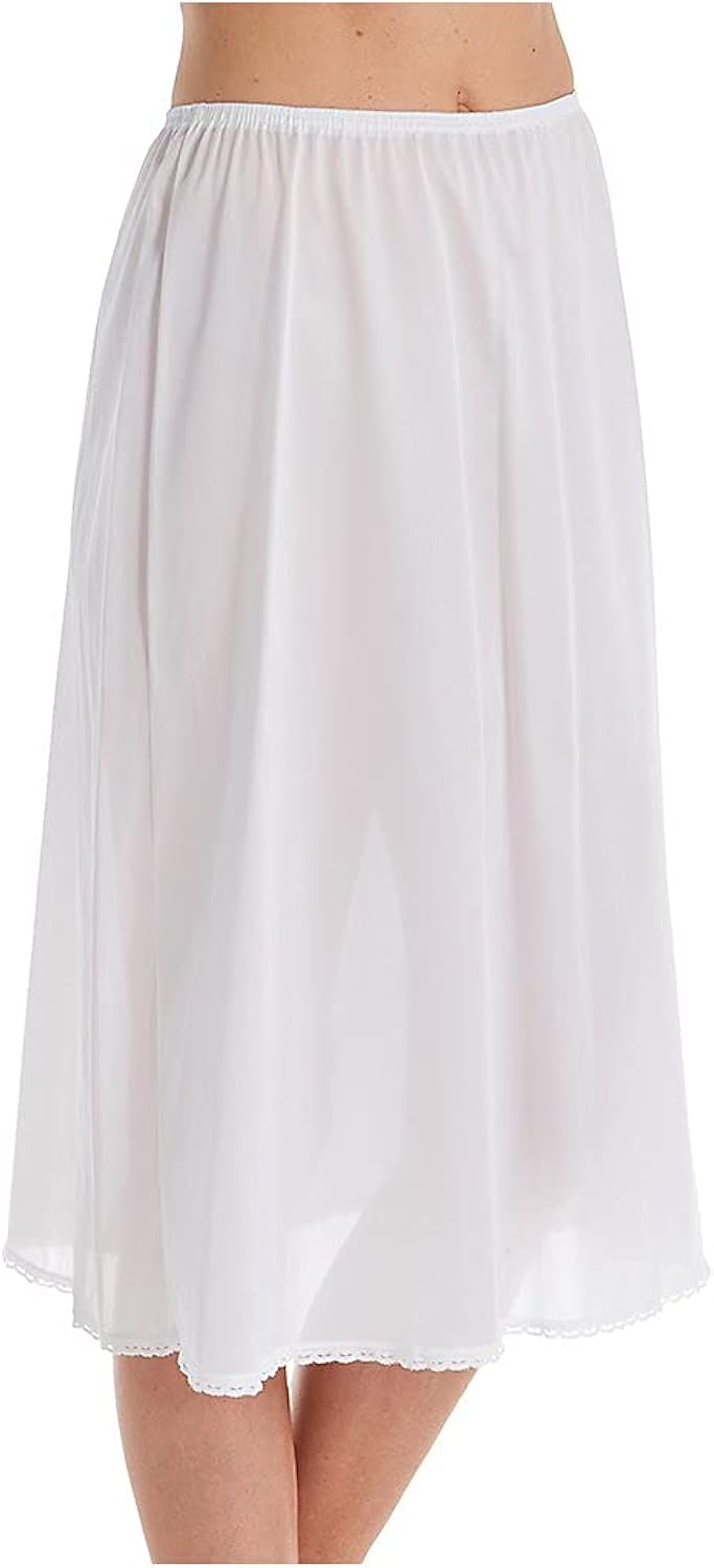 Vanity Fair Women's Satin Glance 28 Inch Half Slip 1171128 3X Star White at  Women’s Clothing store: Lingerie Sets