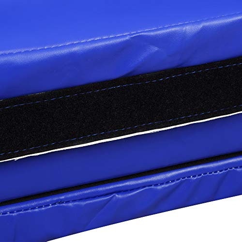 ZENOVA Folding Gymnastics Mat for Kids Large Tumbling Panel Gym Exercise Aerobics Mats Puzzle Play Mats for Kids - Thumbnail 5