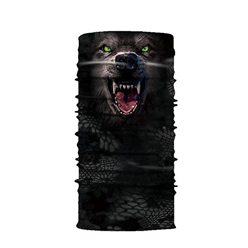image for FEDULK 3D Animal Funny Balaclava Face Mask Outdoor Cycling Motorcycle 