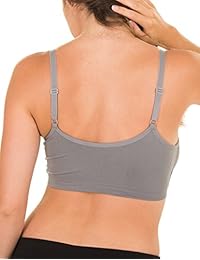 Kalon - Juego de 4 almohadillas extraíbles de nailon y elastano para sujetadores