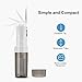 Cordless Water Flosser, Portable Water Pick Teeth Cleaner, Rechargeable Oral Irrigator for Travel and Home, Gift Package (Gray)