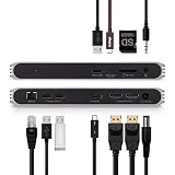 CalDigit USB-C Pro Dock - 85W Charging, Thunderbolt 3, UHS II SD Card Slot, USB C Gen 2, USB A x 3, Dual DisplayPort 1.2, LAN, 3.5mm Audio for Thunderbolt and USB-C Computers (0.7 Meter Cable - Gray)