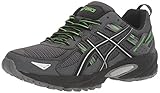 ASICS Men's Gel-Venture 5 Trail Runner, Carbon/Silver/Green Gecko, 11.5 M US