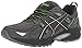 ASICS Men's Gel-Venture 5 Trail Runner, Carbon/Silver/Green Gecko, 11.5 M US