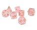 DND Dice Set RPG Polyhedral Dice Fit Dungeons and Dragons(D&D) Pathfinder MTG Role Playing Dice (Pink)