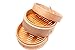 Bamboo Steamer Chinese Food Dumpling Maker - Steaming Basket - Dim Sum Steamer - Dumpling Steamer 9.5 inch - Two Layer Stackable Bamboo Asian Steamer Baskets With Cookbook