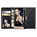 FLYEE Case Compatible with Galaxy Note 10 Plus (6.8 inch,Released 2019),Wallet Case for Women and Girls With Card Holder,[Envelope design]PU Leather Flip Magnetic Protective Case with Card Slot-Black