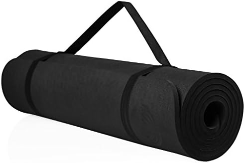 Laytao Premium Thick Yoga and Pilates Mat BONUS Carry Harness