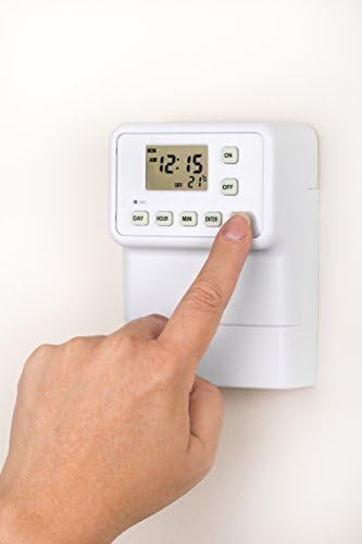 Light Switch Timer ? Police Approved Mains Lights Retro Fit No Wiring Security Digital Wall Timer Switch by Switched On Products