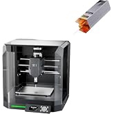 Genmitsu Cubiko Desktop CNC Router with Enclosure + Engraver Module, 5000mW Optical Power, 450nm Wavelength