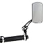 BicycleStore 2 Pcs Adjustable Rotating Flexibility Bicycle Handlebar Rear View Mirror Cycling MTB Electric Cars Rectangle Reflector Mirror Rearview Wide Angle Horizon Aluminium Alloy for 22mm
