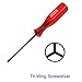 RioRand 5X Triwing Trigram Screw Driver Tool for Nintendo Wii, NDS, NDSL, DS Lite, GBA, GameBoy Advance