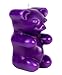 Skeleton Candles Gummy Bear Candle - Scented Purple