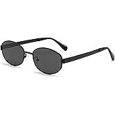 ONLYZILLA Retro Oval Sunglasses For Women Men Trendy Classic Shades, Non-Polarized, UV400 Protection