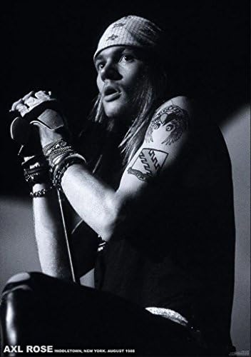 Axl Rose Middletown New York August 1988 Music Poster 24x36