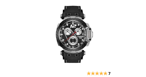 Amazon.com: Tissot T-Race Jorge Lorenzo 2019 Edición Limitada Reloj  Cronógrafo Negro T115.417.27.057.00 : Ropa, Zapatos y Joyería