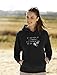 Delusional Unicorn Gifts Funny Women's Hoodie Medium Black