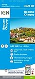Image de Beaune/Chagny IGN Top25 1:25K 3025OT (French Edition)