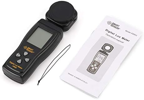 Smart Sensor AS803 Digital Lux Meter Luminance Tester Light Meter 1-200000 Lux Tools Photometer Spectrometer Actinometer