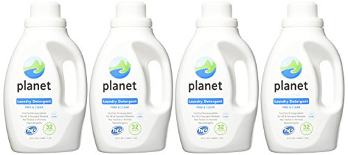 Planet 2x HE Ultra Laundry Liquid Detergent, 32-Loads, 50-Ounces Bottle (Pack of 4) - Image 5