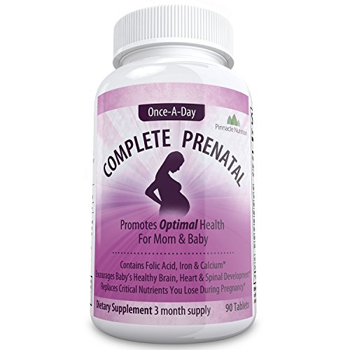 Complete Prenatal Vitamins Supplement for Pregnant and Nursing Women