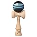 Kendama USA - Tribute Kendama - Black with Blue Stripes