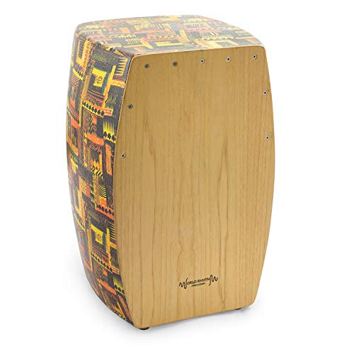 GBBC World Rhythm CAJ3 Cajon with Natural Wood Finish Playing Surface at Amazon