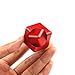 JZH Metal Aluminum Infinity Cube Fidget Hand Spinner Finger Spin Toys, Removable Finger Gyro Rubik Cube Naughty toys. (Red)