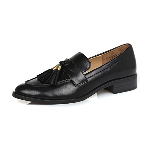 heeled penny loafers