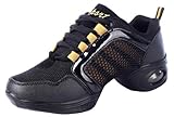 DPO Women's Mesh Breathable Modern Ballroom Lightweight Comfort Dance Sneaker