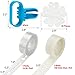 Balloon Arch Kit, Balloon Garland Strip, Balloon Arch Tape，Balloon Tape Strip 50Ft, 300 Dot Glue, 3 Pcs Tying Tool, 30 Flower Clip for Birthday, Wedding, Party Decorations