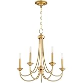 Quorum 6250-5-80 Brooks - 5 Light Chandelier-23.5 Inches Tall and 22 Inches Wide, Installation: Traditional