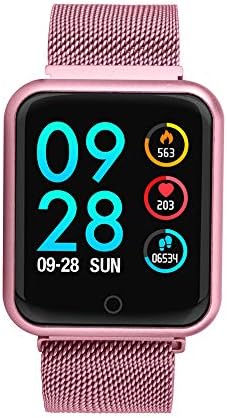 Fitness Tracker with Heart Rate Monitor,Fitness Watch Activity Tracker, IP68 Waterproof Sleep Monitor,Calories,Sleep Monitor,Alarm Clock,Call SMS Notice for Men Women Kids