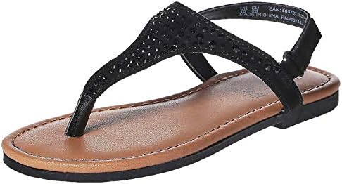 F F Thong Sandals For Girls Black 1 Uk Buy Online At Best Price In Uae Amazon Ae
